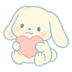 [LINEスタンプ] よるうさ