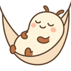 [LINEスタンプ] だらけてて、ゆるかわなニート虫