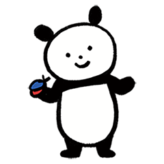 [LINEスタンプ] ほかほかパンダ2