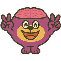 [LINEスタンプ] 脳まる デビルダムトイ