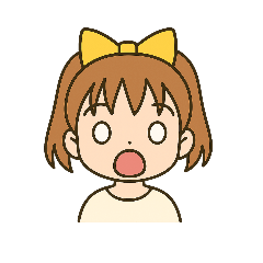 [LINEスタンプ] 「いろんな表情スタンプ（女の子編）」