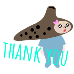 [LINEスタンプ] オカリナの奏者part2