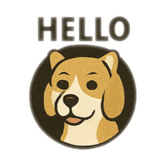 [LINEスタンプ] おしゃべりワンコちゃん