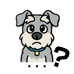 [LINEスタンプ] ミニチュア シュナウザー★ソルト＆ペッパー