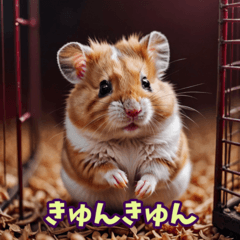 [LINEスタンプ] 可愛いネズミ系の仲間が一言。Part2