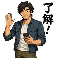 [LINEスタンプ] ゆるダンディの本音スタンプ