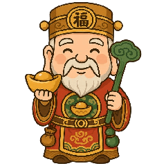 [LINEスタンプ] 土地公シリーズ〜第1弾〜