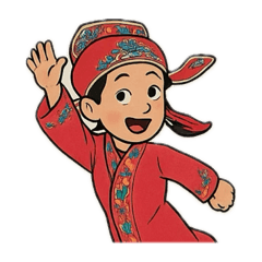 [LINEスタンプ] ウェンジュンとパンパン