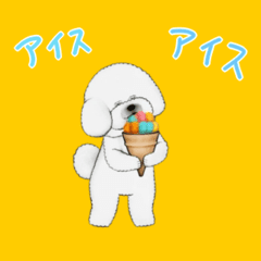 [LINEスタンプ] 動くビションフリーゼ 6弾
