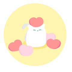 [LINEスタンプ] まんじゅうみたいな白い猫-ご満悦-