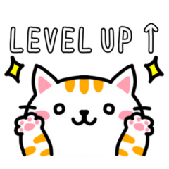 [LINEスタンプ] 餅つき用！猫スタンプ第2弾♪