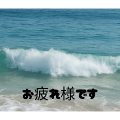 [LINEスタンプ] 海、プール、湖のスタンプ
