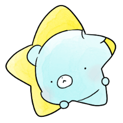 [LINEスタンプ] くまのほっしー