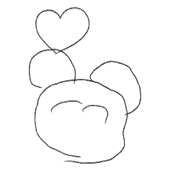 [LINEスタンプ] 奇跡の絵