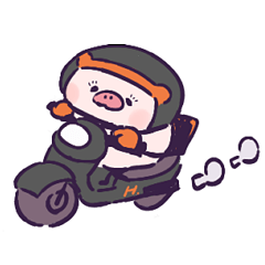 [LINEスタンプ] ほのほのEats