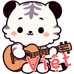 [LINEスタンプ] 虎ベビーの生活 (ベトナム) Ver4