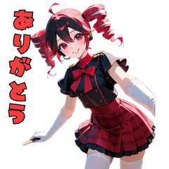 [LINEスタンプ] キュート×ダーク デビルガール