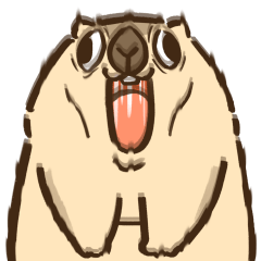 [LINEスタンプ] マーモットのモットー
