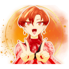[LINEスタンプ] ごきげんよう！百目鬼院辣子ですわ！！！