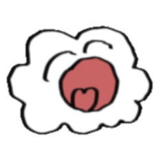 [LINEスタンプ] 雲田のスタンプ▼