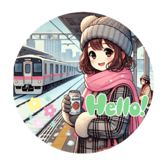 [LINEスタンプ] #ホットコーヒー