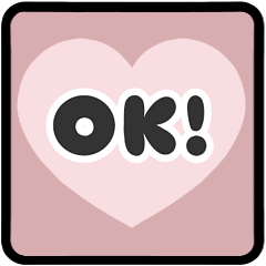 [LINEスタンプ] ⏹⬛LINEハート❷⬛ボルドー