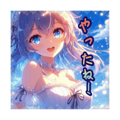 [LINEスタンプ] 毎日使えるAIイラストスタンプ11