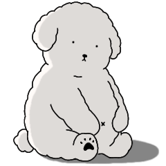[LINEスタンプ] (自称)中年太りのトイプードル5