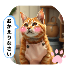 [LINEスタンプ] 毎日使える⭐︎茶トラ猫の日常。
