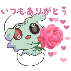[LINEスタンプ] 生まれたての SiKI(シキ) くん