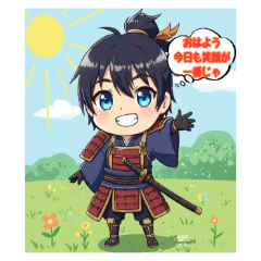 [LINEスタンプ] 【bulu】かわいい織田信長（AI生成）