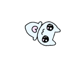 [LINEスタンプ] すばやく動くクリオネさん。