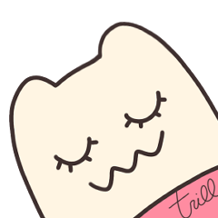 [LINEスタンプ] trillくん もっと！