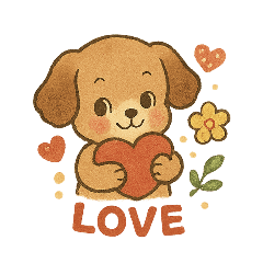 [LINEスタンプ] 【日常会話】レトロ可愛い❤️動物達