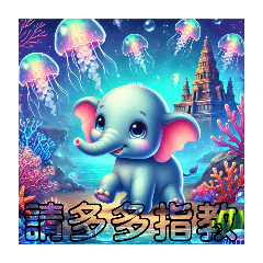 [LINEスタンプ] ゾウのすべり台日常挨拶 国を愛そう