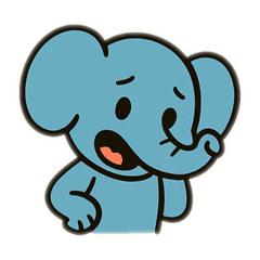 [LINEスタンプ] 色んな表情する動物2