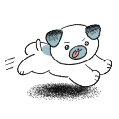 [LINEスタンプ] 犬のこまめスタンプ