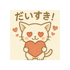 [LINEスタンプ] 子猫のしろくん