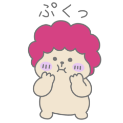 [LINEスタンプ] ぷくもんのやさしい毎日