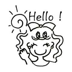 [LINEスタンプ] あの頃の女の子 スタンプ