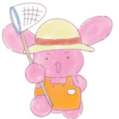 [LINEスタンプ] うさぴーの夏色スタンプ