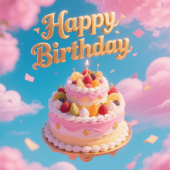 [LINEスタンプ] 感性 誕生日祝い文句