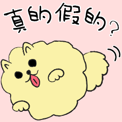 [LINEスタンプ] 気ままなポメラニアンさん【台湾語】