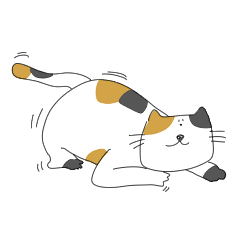 [LINEスタンプ] ラクガキネコチャン