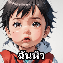 [LINEスタンプ] タイ語ベビーの日常スタンプ