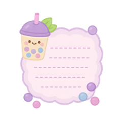 [LINEスタンプ] かわいいフルーツメモスタンプ