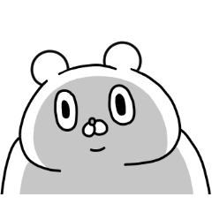 [LINEスタンプ] 全力くま無気力編