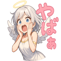 [LINEスタンプ] 心がふたつある〜 天使と悪魔