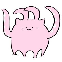 [LINEスタンプ] もどきどうぶつ - ねこもどき3