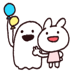 [LINEスタンプ] うさぎすたんぷ 一緒に遊ぼう！